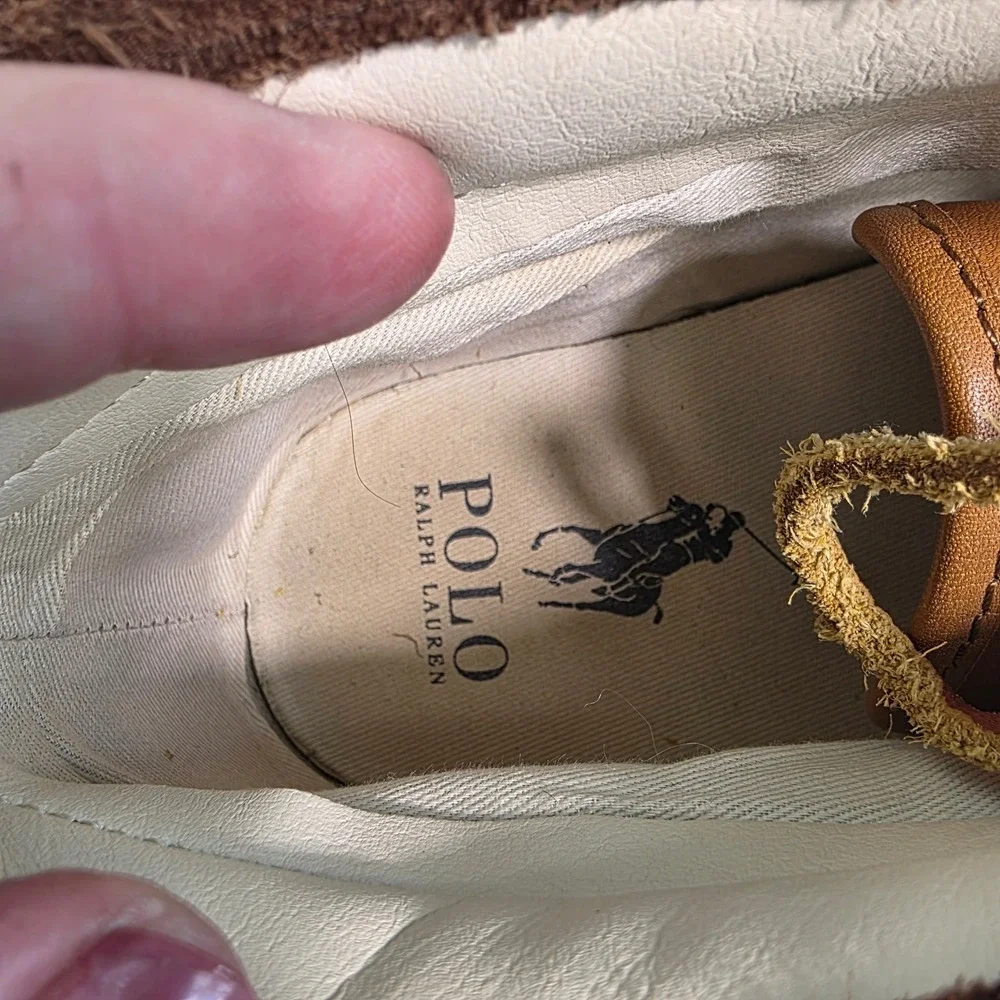 Polo Ralph Lauren Keaton Chukka Brown Suede Boots‎ Mens 10.5 Casual Sneaker